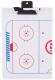 Trenérská taktická tabule Warrior Coach Clipboard 31x22cm