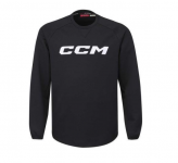 Mikina CCM Locker Room Fleece Crew SR 