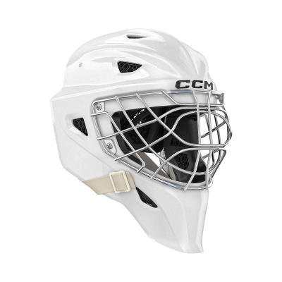 Brankářská maska CCM Axis F9 CCE White Senior