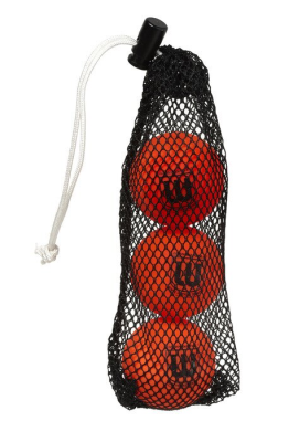 Balónek Winnwell PVC oranžové (3pack) míček